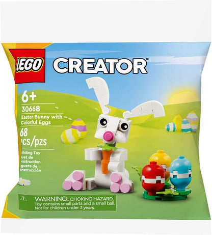 Lego - Easter Bunny with Coloured Eggs - Polybag Easter Gift Box (30668) - image 1