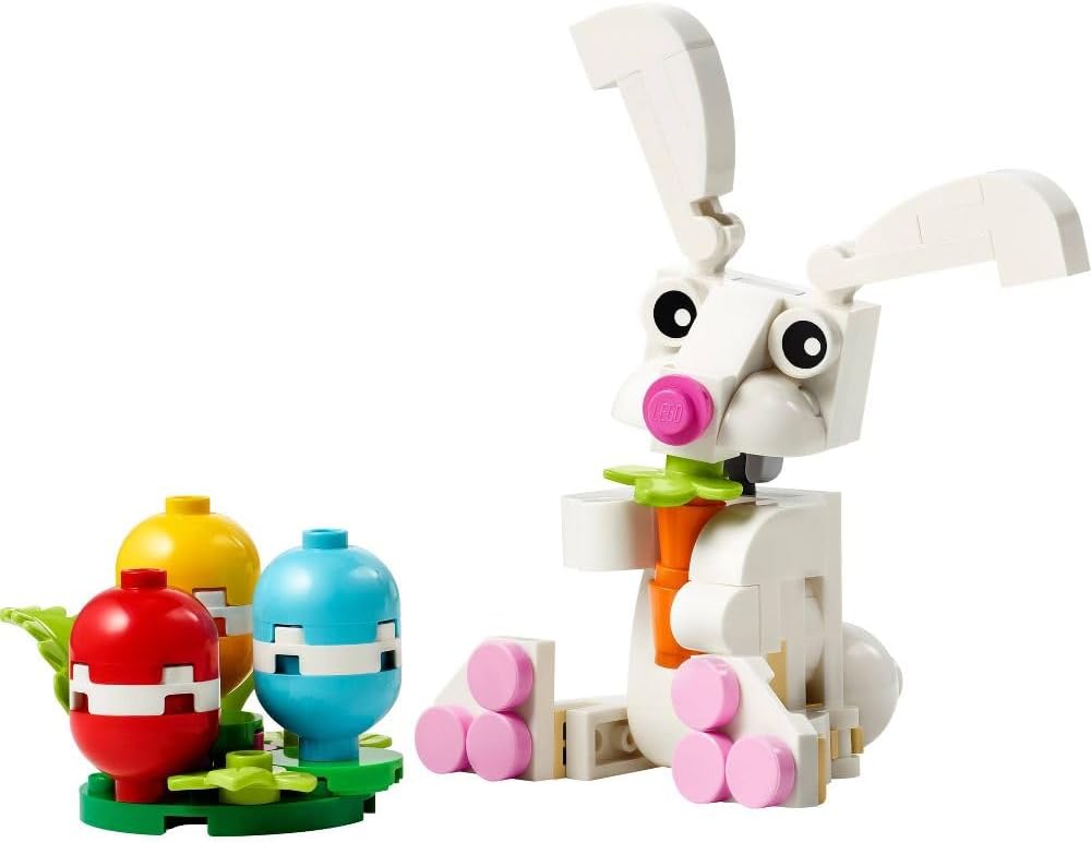 Lego - Easter Bunny with Coloured Eggs - Polybag Easter Gift Box (30668) - image 2