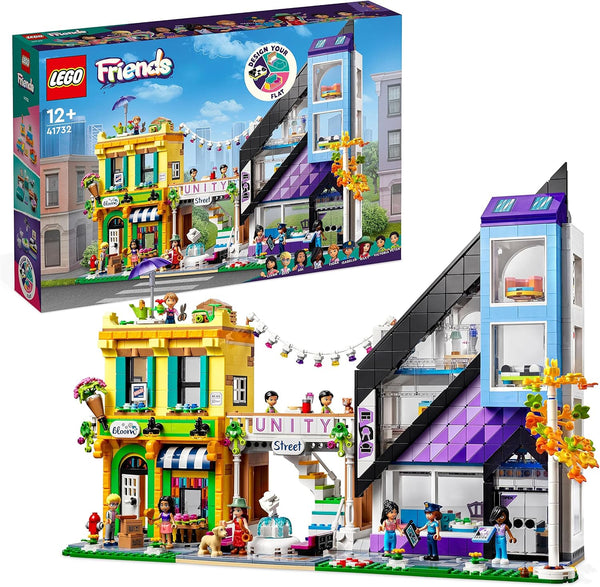 LEGO Friends Downtown Flower and Design Stores