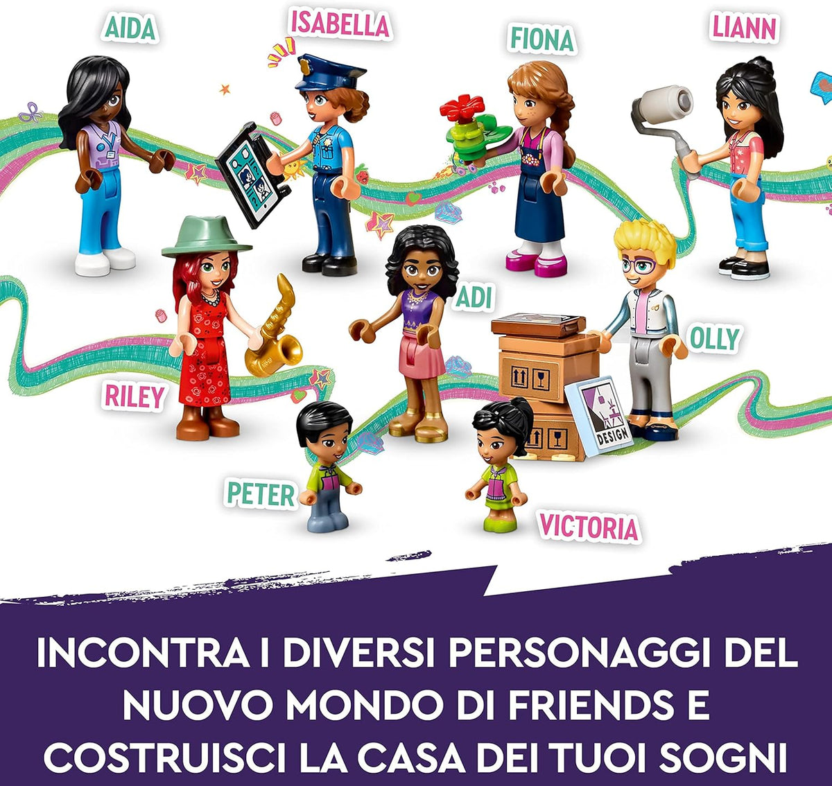LEGO Friends Downtown Flower and Design Stores 41732 Building Blocks Toy Set; Toys for Boys - image 4