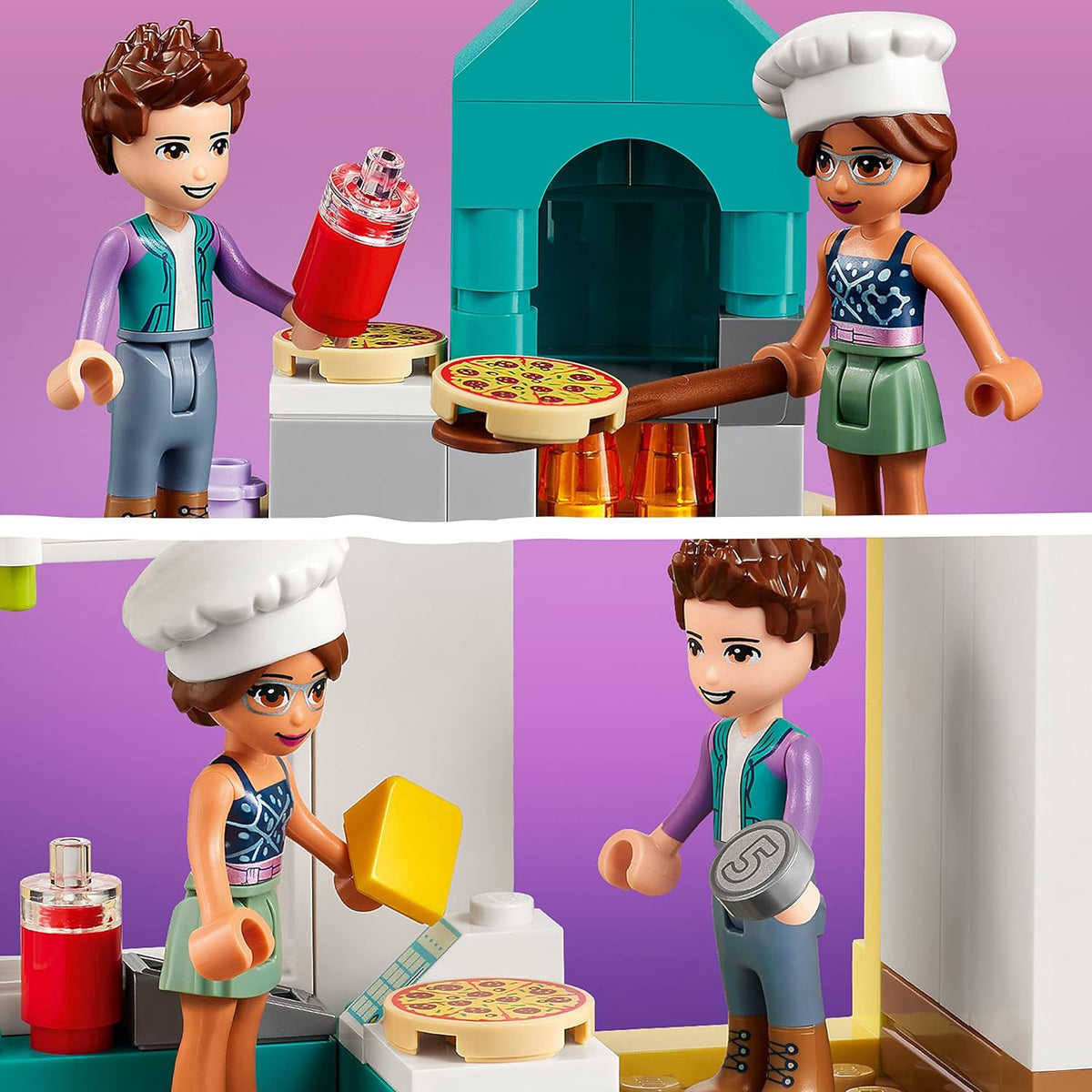 LEGO Friends Heartlake City Pizzeria 41705 Building Blocks Toy Set; Toys for Boys - image 8