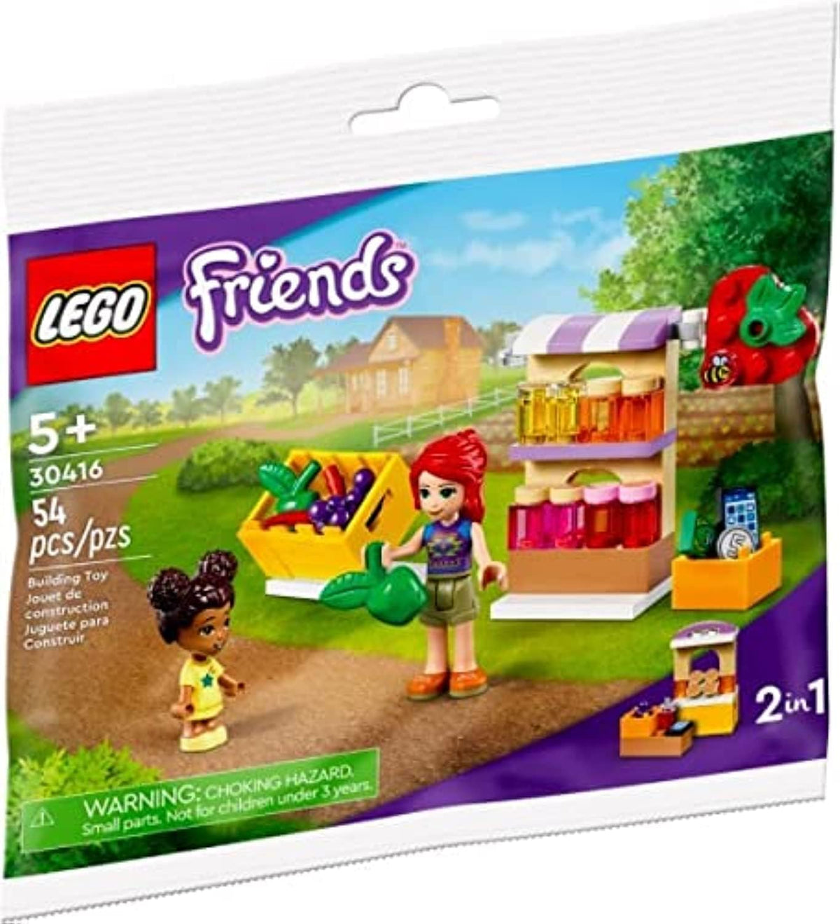 LEGO Friends Market Stall Polybag Set 30416 (Bagged) - image 1