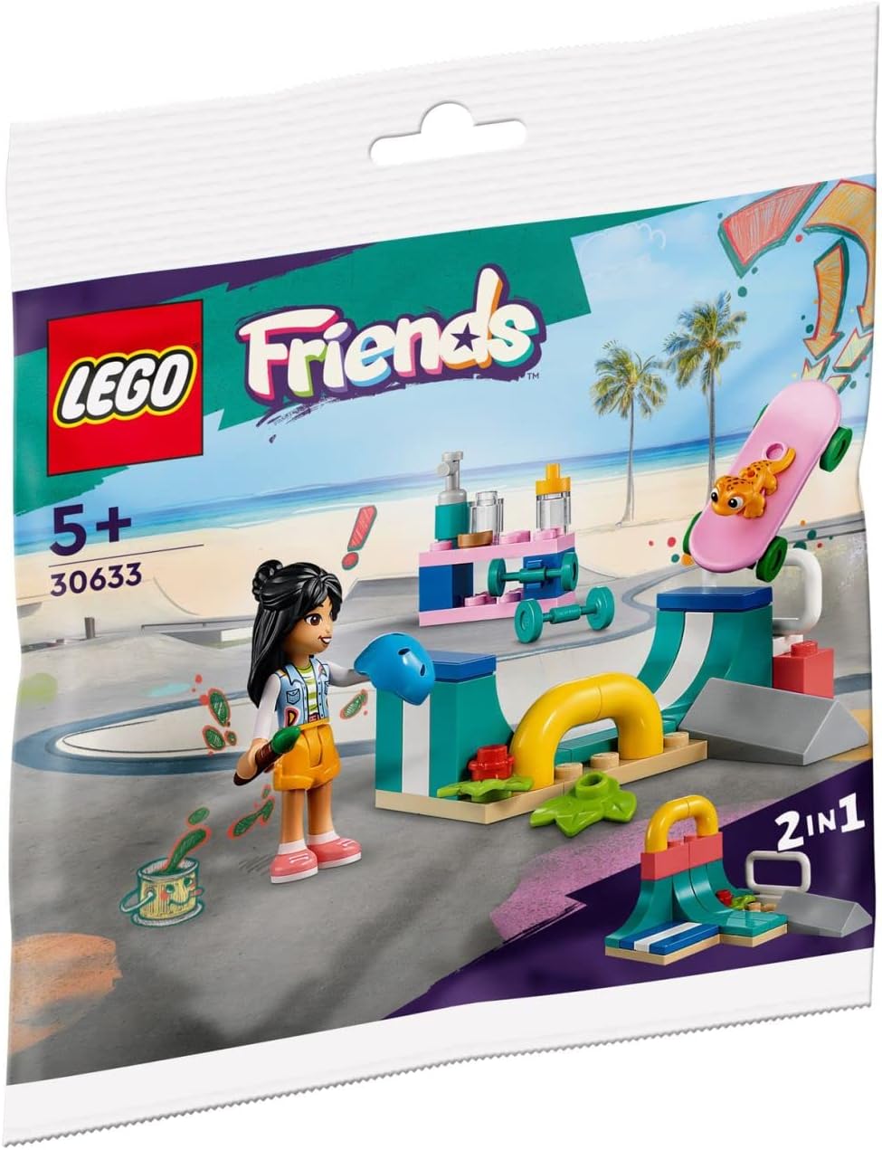 LEGO Friends Skateboard Ramp Polybag Set 30633 - image 1