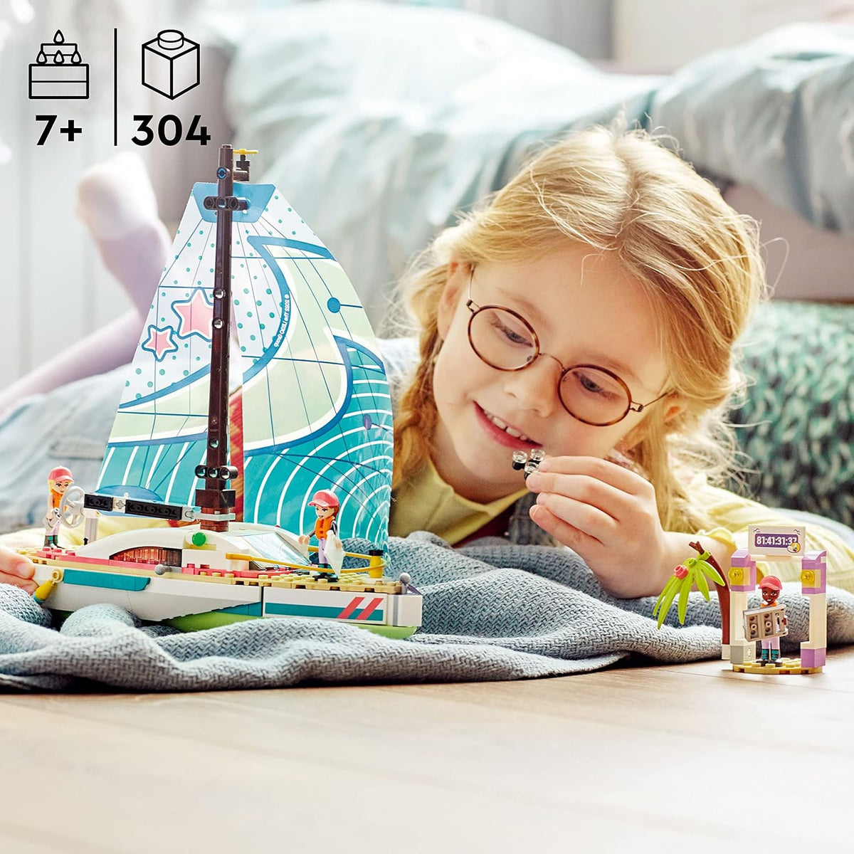 LEGO Friends Stephanie’s Sailing Adventure 41716 Building Toy Set for Girls - image 2