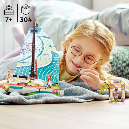 LEGO Friends Stephanie’s Sailing Adventure 41716 Building Toy Set for Girls - image 2