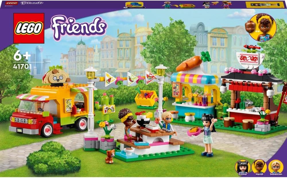 LEGO Friends Street Food Market 41701 Building Kit - image 2
