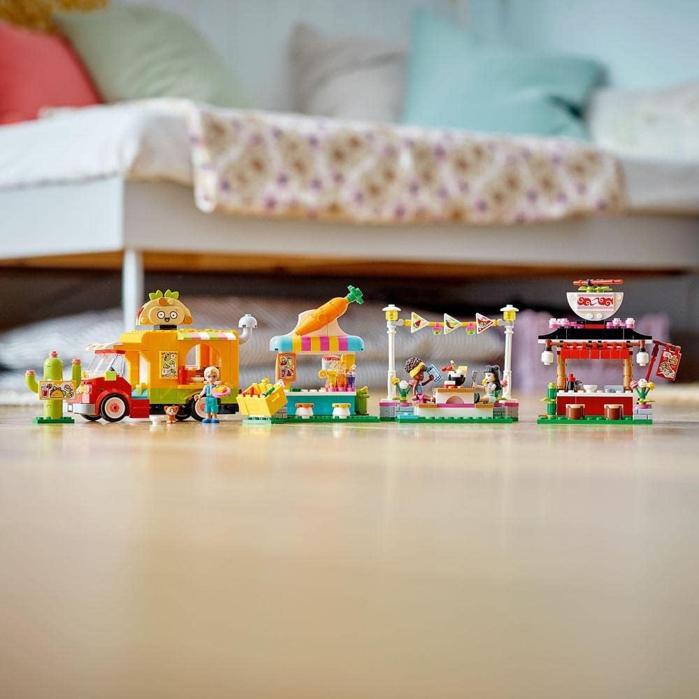 LEGO Friends Street Food Market 41701 Building Kit - image 5