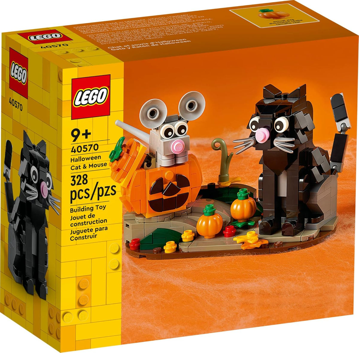 LEGO Halloween Cat & Mouse 40570 Building Kit - image 1