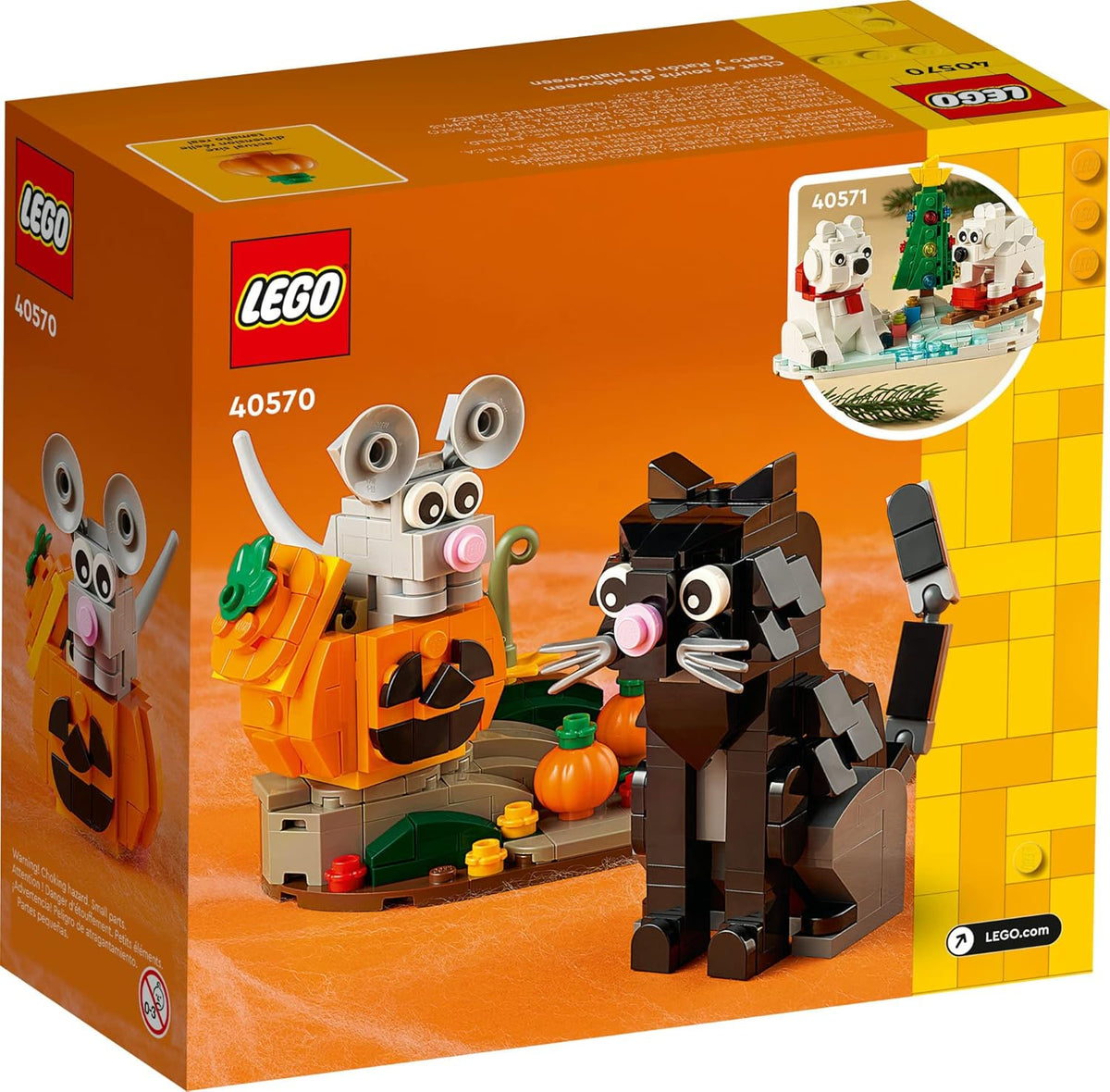 LEGO Halloween Cat & Mouse 40570 Building Kit - image 5