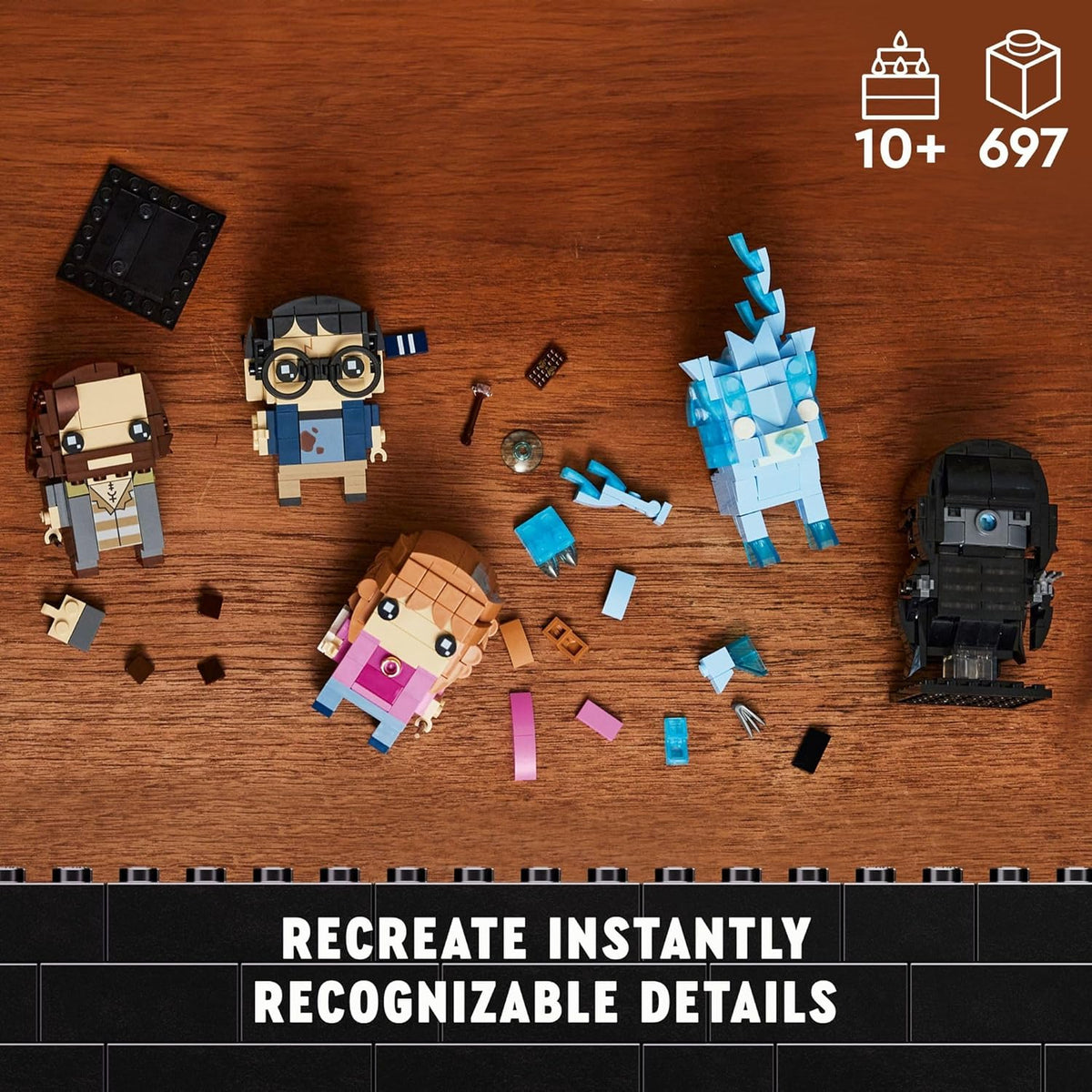LEGO Harry Potter BrickHeadz Prisoner of Azkaban Figures 40677 - image 3