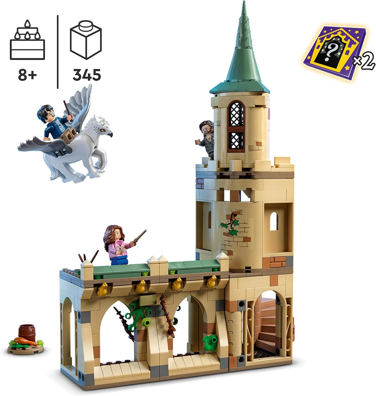 LEGO Harry Potter Hogwarts Courtyard: Sirius’s Rescue 76401 Building Kit - image 2