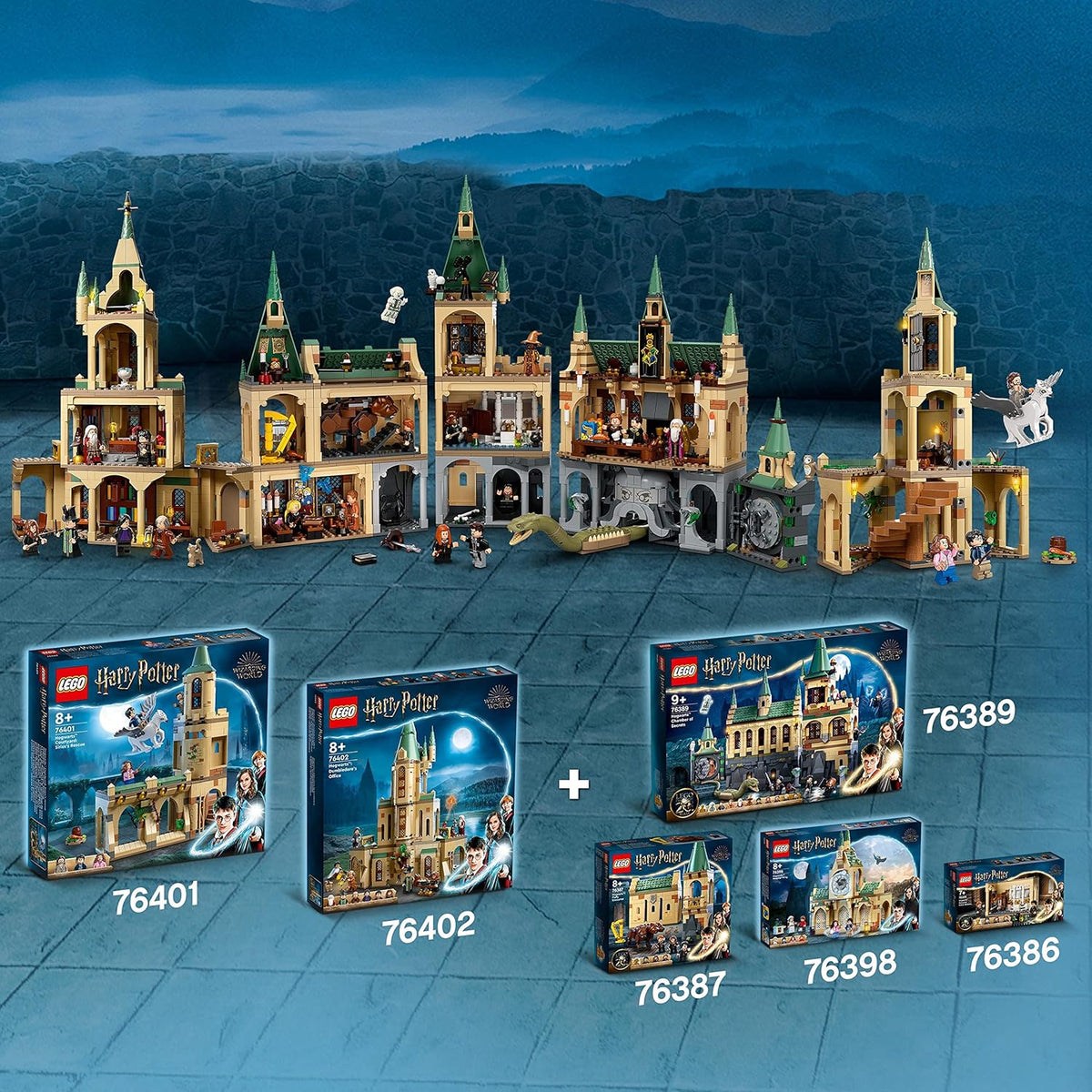 LEGO Harry Potter Hogwarts Courtyard: Sirius’s Rescue 76401 Building Kit - image 8
