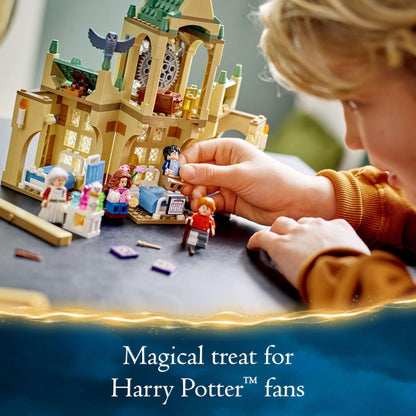 LEGO Harry Potter Hogwarts Hospital Wing 76398 Building Kit; Cool - image 6