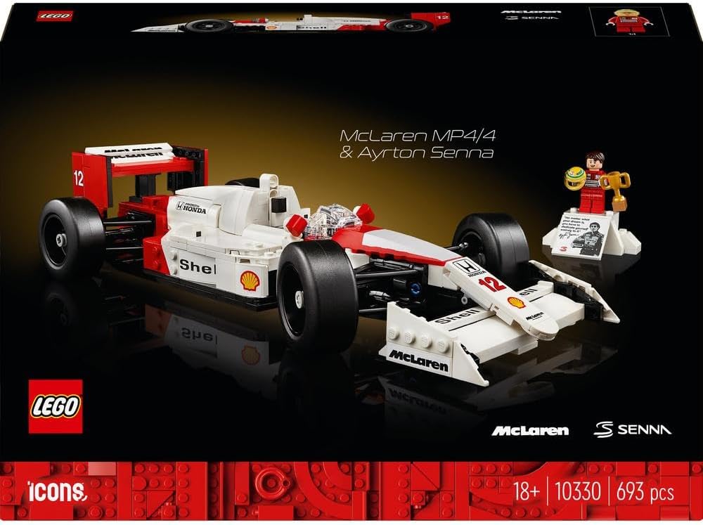 LEGO Icons McLaren MP4/4 & Ayrton Senna Set for Adults 10330 - image 2