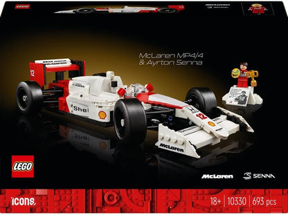 LEGO Icons McLaren MP4/4 & Ayrton Senna Set for Adults 10330 - image 2