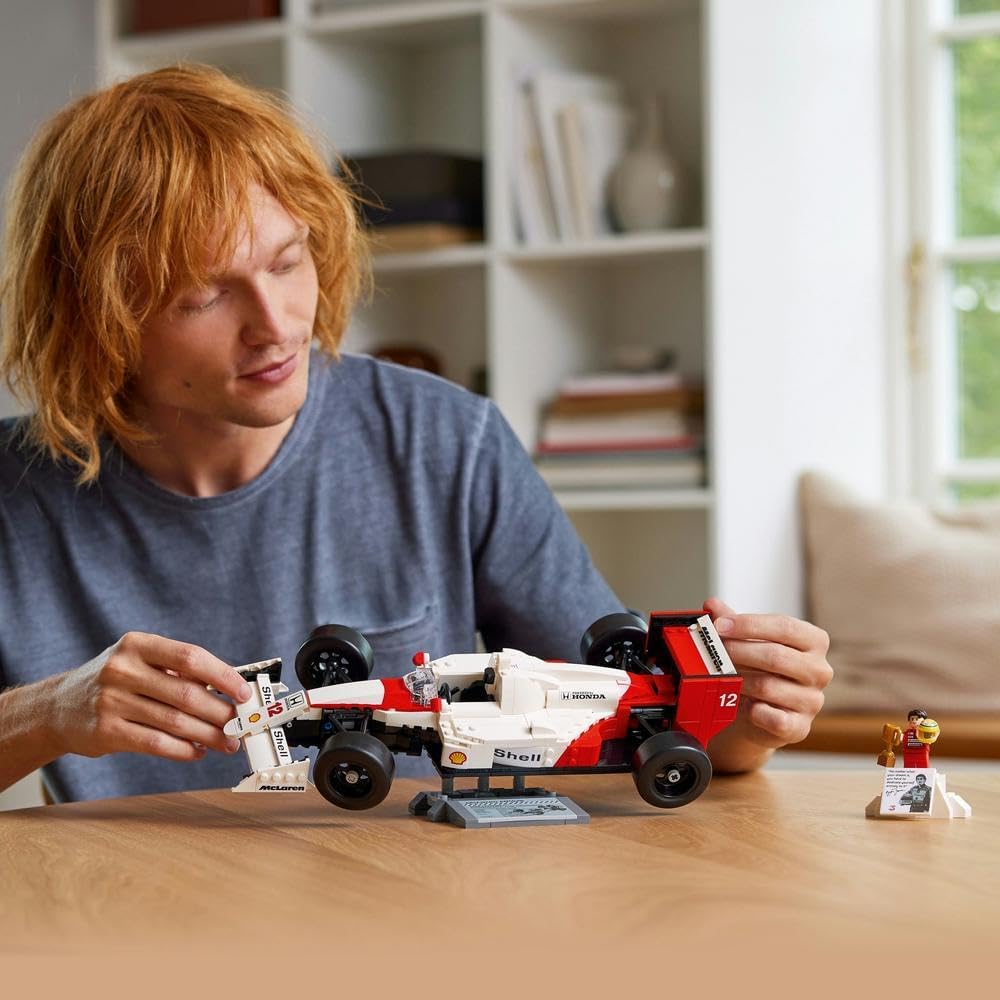 LEGO Icons McLaren MP4/4 & Ayrton Senna Set for Adults 10330 - image 3