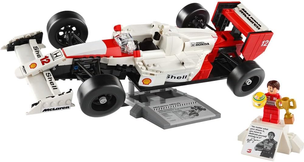 LEGO Icons McLaren MP4/4 & Ayrton Senna Set for Adults 10330 - image 4