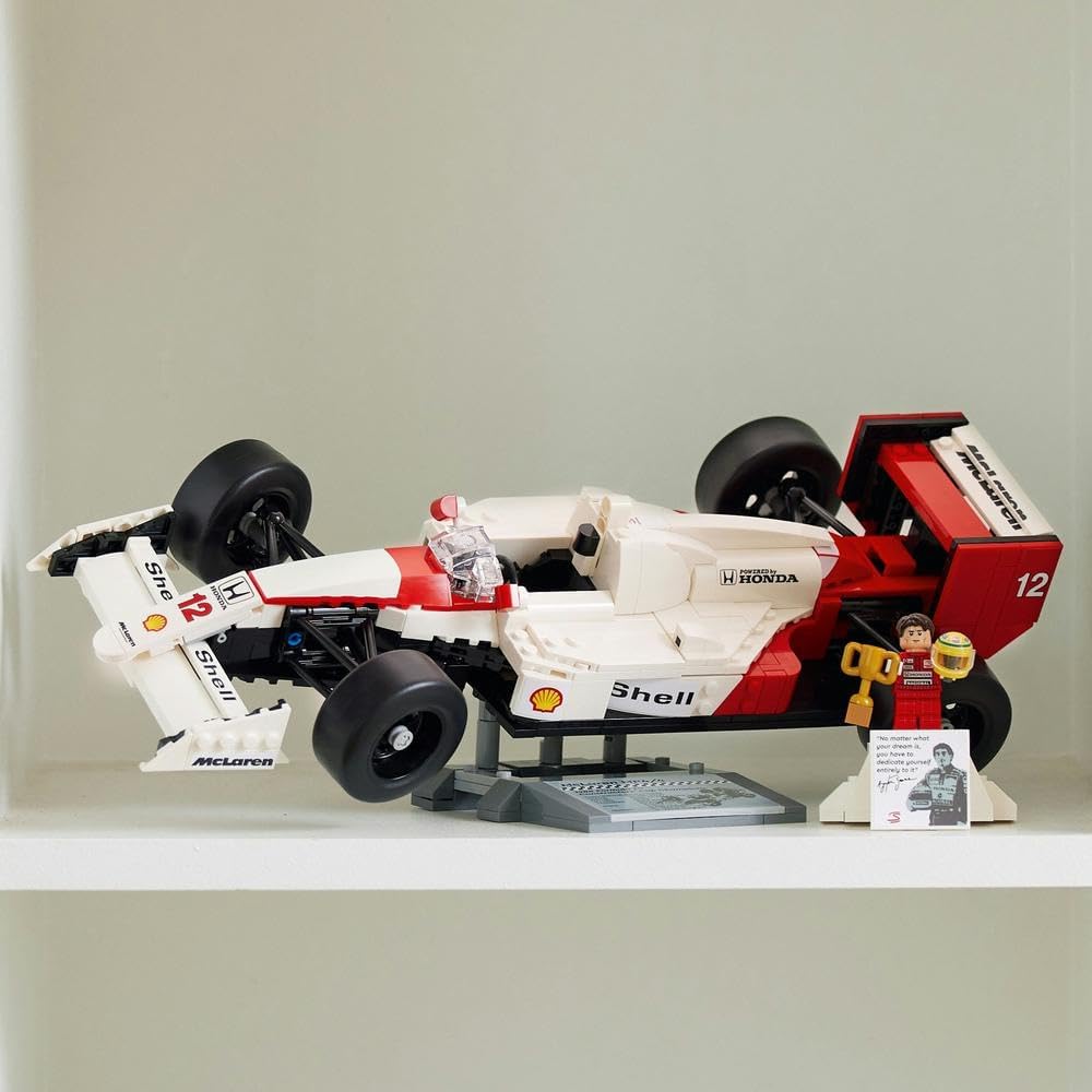 LEGO Icons McLaren MP4/4 & Ayrton Senna Set for Adults 10330 - image 6