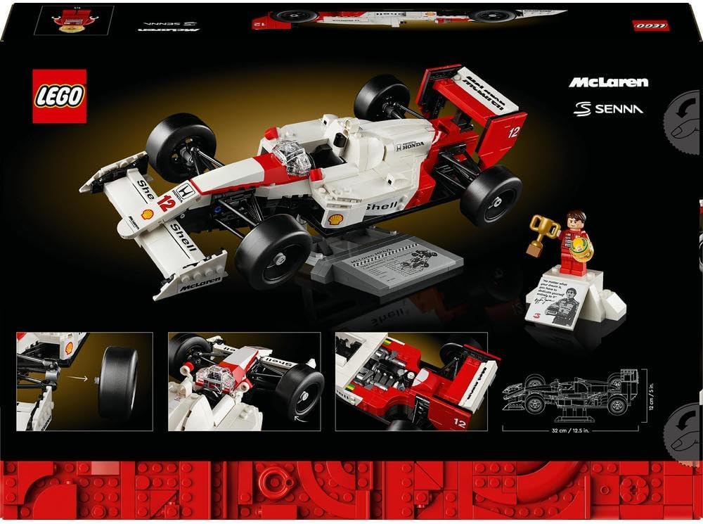 LEGO Icons McLaren MP4/4 & Ayrton Senna Set for Adults 10330 - image 7