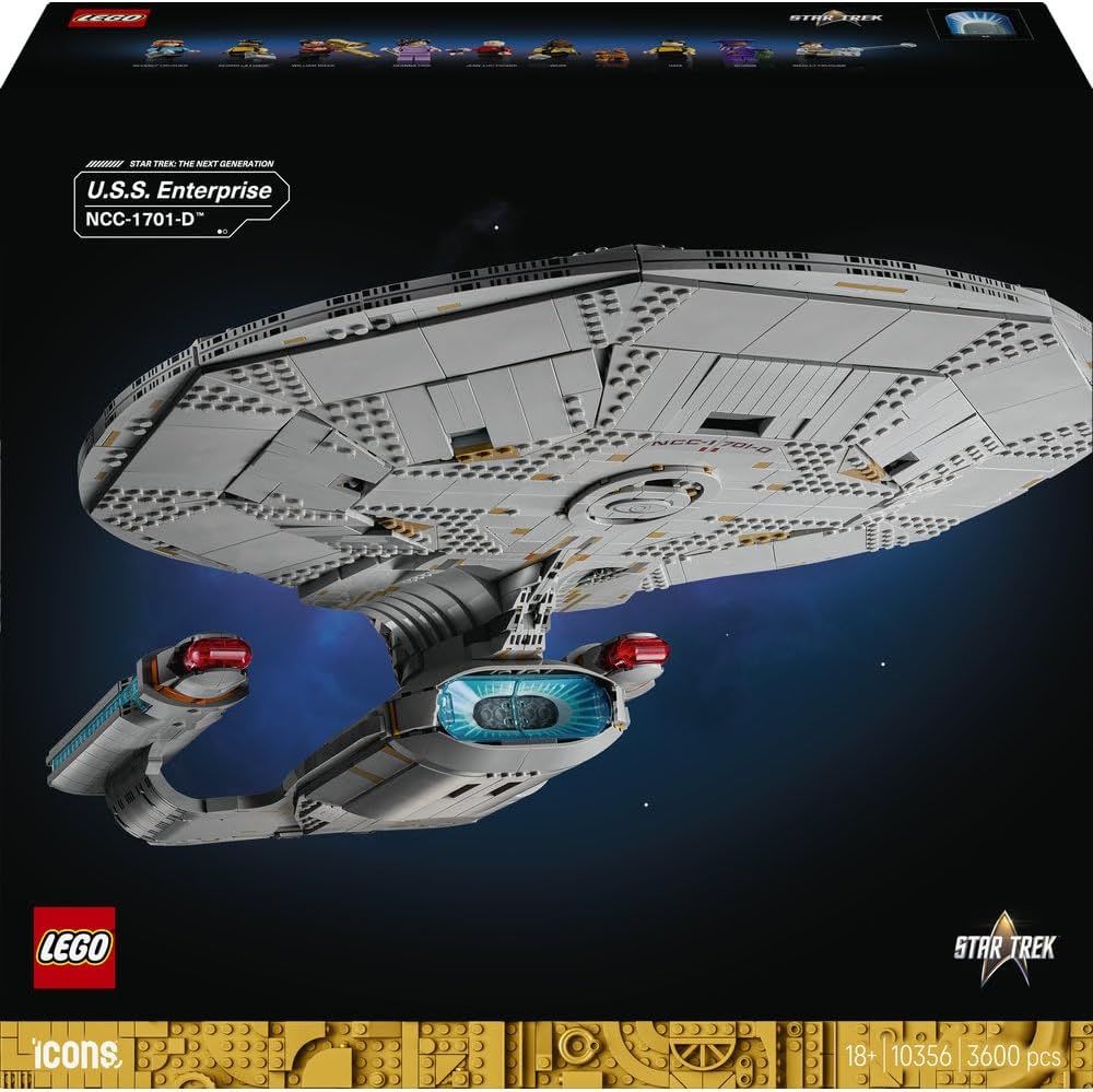 LEGO Icons Star Trek: U.S.S. Enterprise NCC-1701-D - image 9