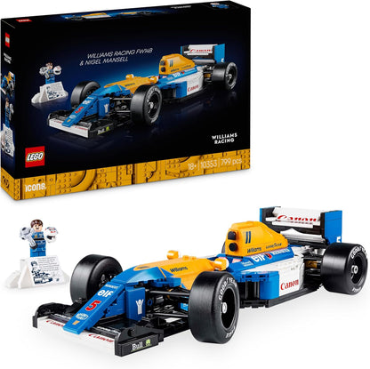 LEGO Icons Williams Racing FW14B & Nigel Mansell - image 1