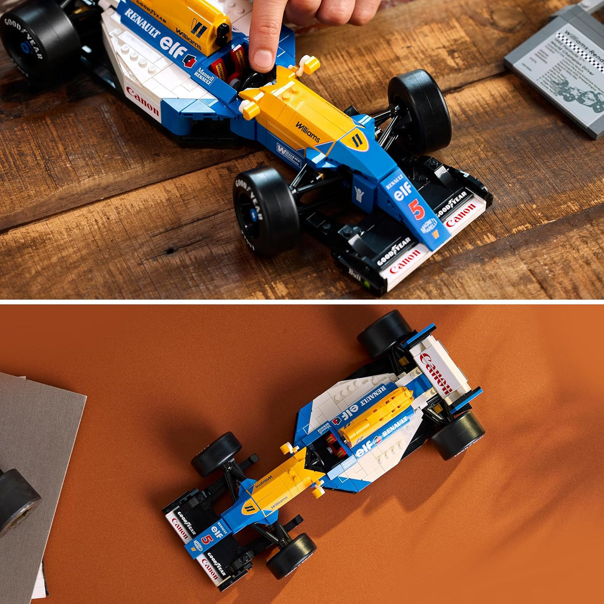 LEGO Icons Williams Racing FW14B & Nigel Mansell - image 5