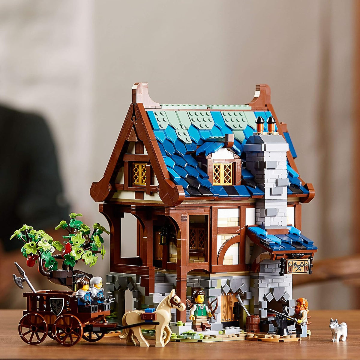 LEGO Ideas Medieval Blacksmith 21325 Building Blocks Toy Set (2 - image 3
