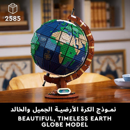 LEGO Ideas The Globe Spinning Model Building Set for Adults - image 3