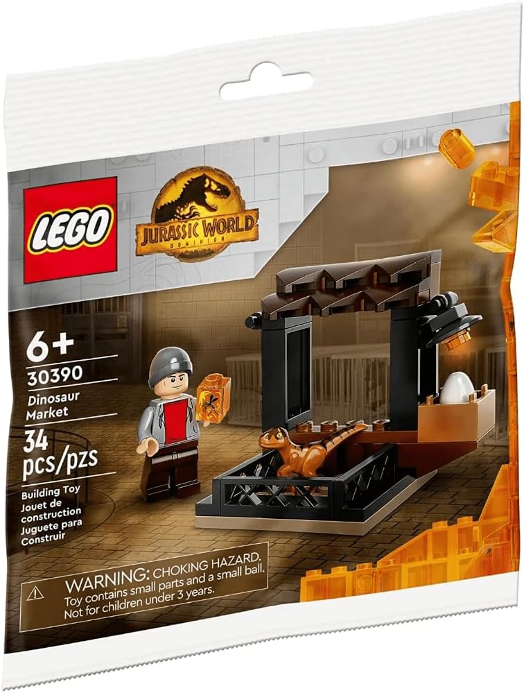 LEGO Jurassic World Dinosaur Market 30390 Polybag - image 1
