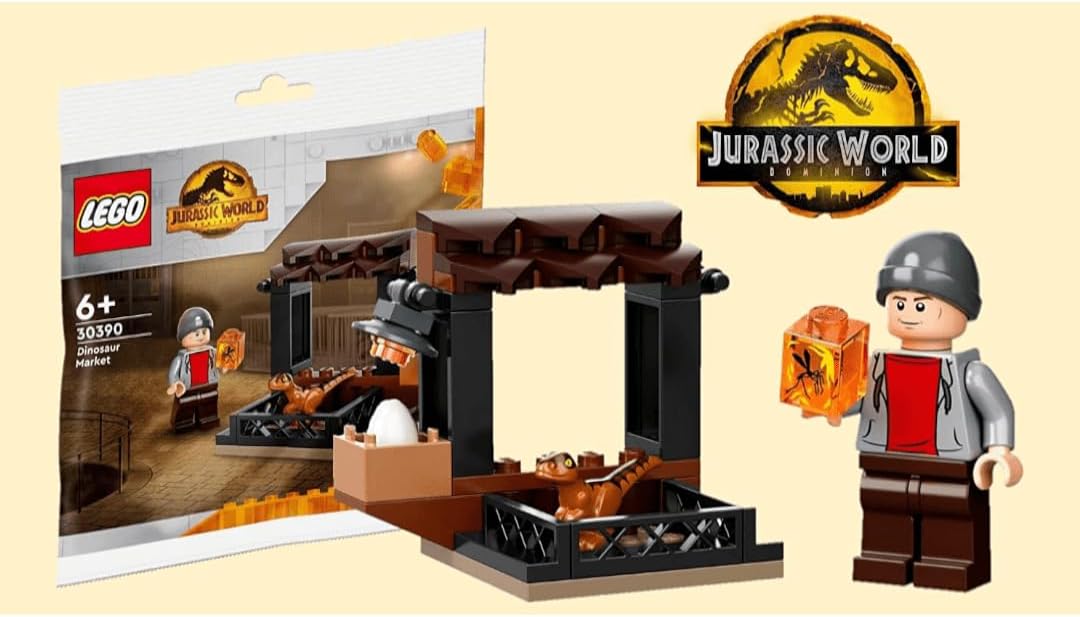 LEGO Jurassic World Dinosaur Market 30390 Polybag - image 2