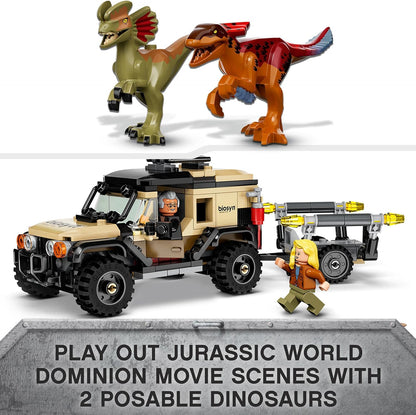 LEGO Jurassic World Pyroraptor & Dilophosaurus Transport 76951 Building Kit; Fun Toy for Creative... - image 3