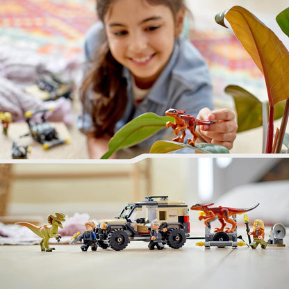 LEGO Jurassic World Pyroraptor & Dilophosaurus Transport 76951 Building Kit; Fun Toy for Creative... - image 6