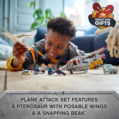 LEGO Jurassic World Quetzalcoatlus Plane Ambush 76947 Building Blocks Toy Set; Toys for Boys - image 2