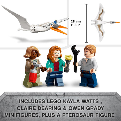 LEGO Jurassic World Quetzalcoatlus Plane Ambush 76947 Building Blocks Toy Set; Toys for Boys - image 5