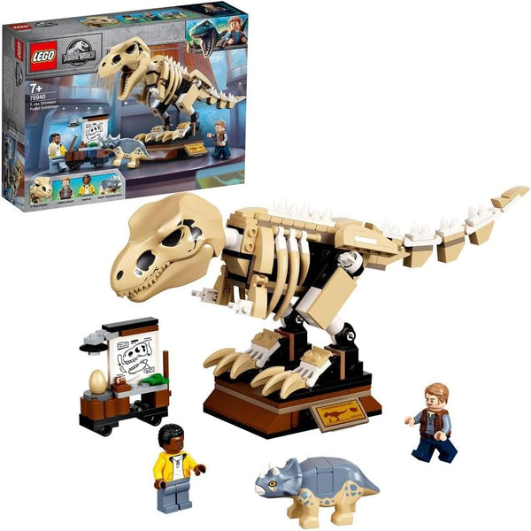 LEGO Jurassic World T. rex Dinosaur Fossil Exhibition