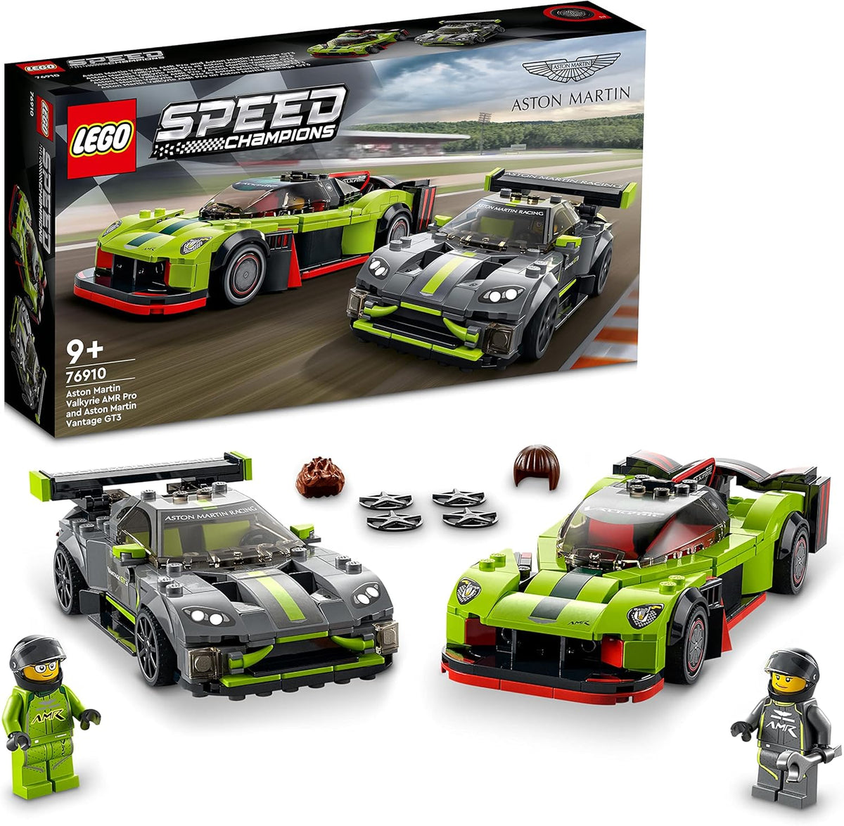 LEGO LEGO® Speed Champions Aston Martin Valkyrie AMR Pro and Aston Martin Vantage GT3 76910... - image 1