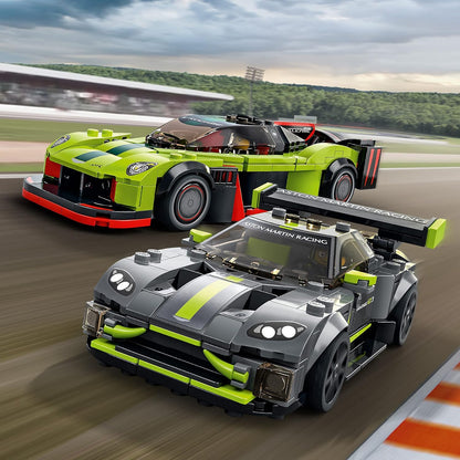 LEGO LEGO® Speed Champions Aston Martin Valkyrie AMR Pro and Aston Martin Vantage GT3 76910... - image 7