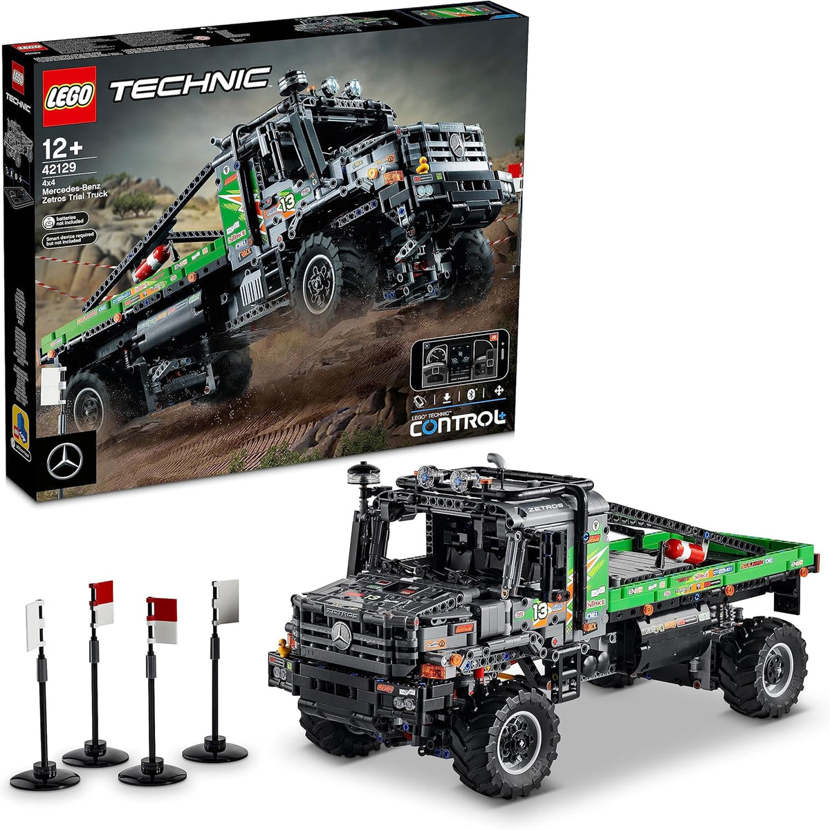 LEGO LEGO® Technicâ„¢ 4x4 Mercedes-Benz Zetros Trial Truck 42129 Building Kit (2 - image 1