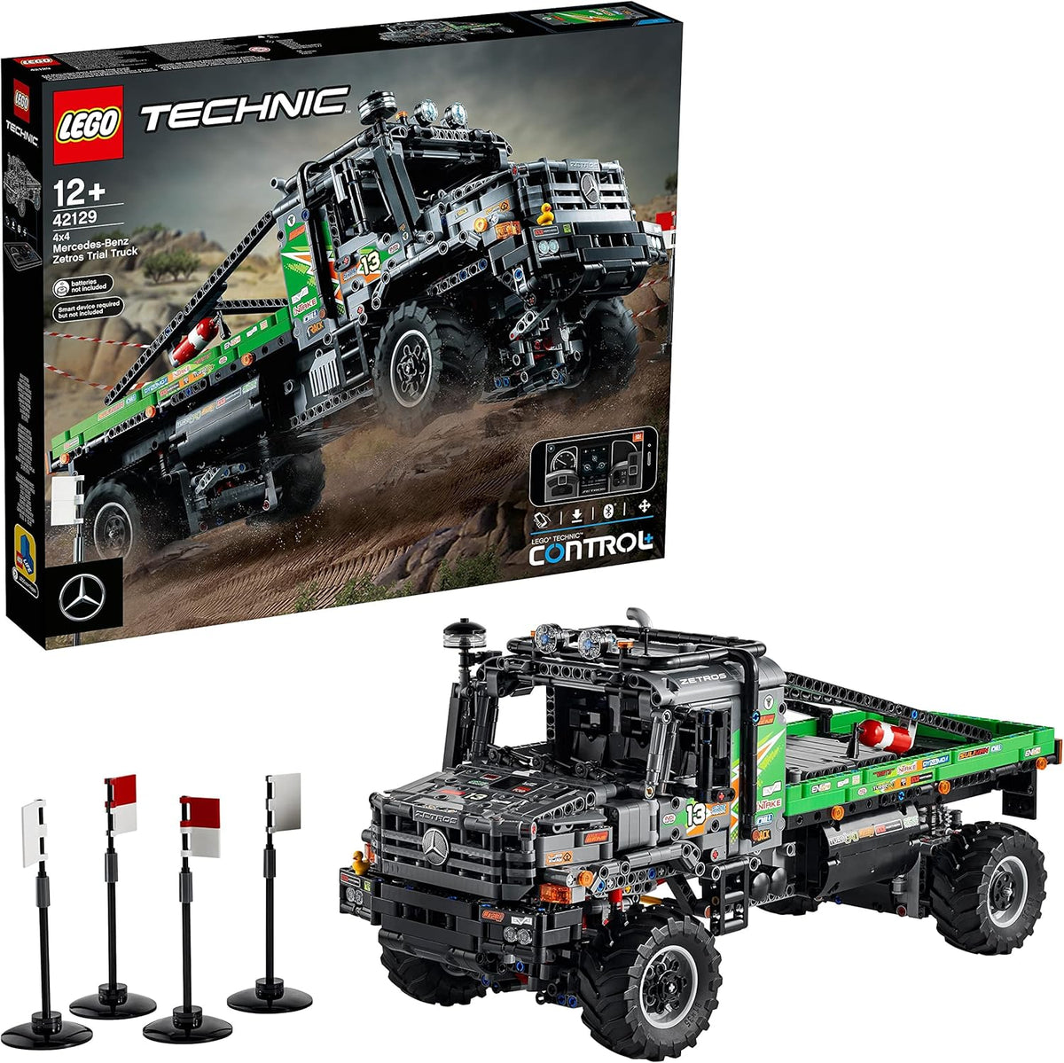LEGO LEGO® Technicâ„¢ 4x4 Mercedes-Benz Zetros Trial Truck 42129 Building Kit (2 - image 7
