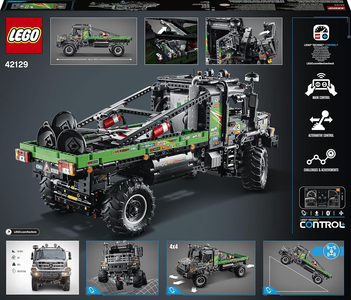 LEGO LEGO® Technicâ„¢ 4x4 Mercedes-Benz Zetros Trial Truck 42129 Building Kit (2 - image 8