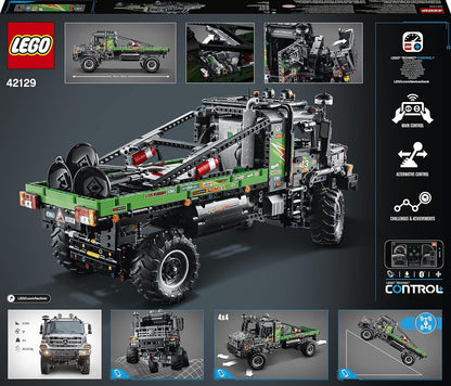 LEGO LEGO® Technicâ„¢ 4x4 Mercedes-Benz Zetros Trial Truck 42129 Building Kit (2 - image 8