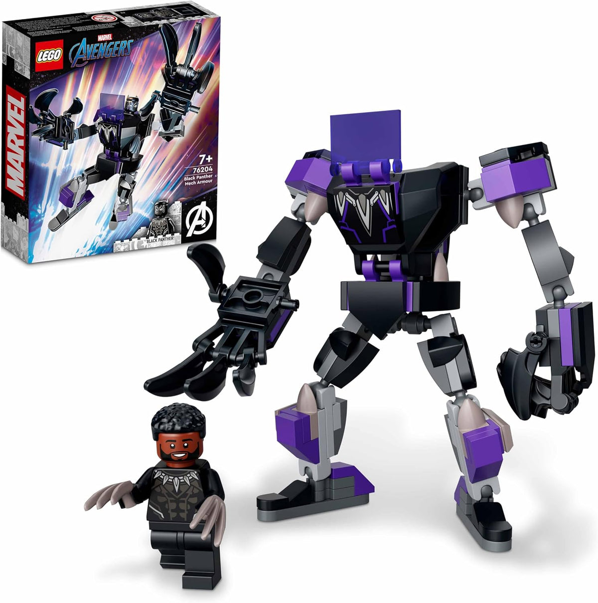 LEGO Marvel Black Panther Mech armour 76204 Building Kit - image 2