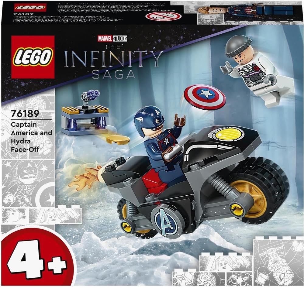 LEGO Marvel Captain America and Hydra Face-Off 76189 Building Kit - image 2