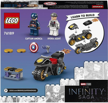 LEGO Marvel Captain America and Hydra Face-Off 76189 Building Kit - image 6