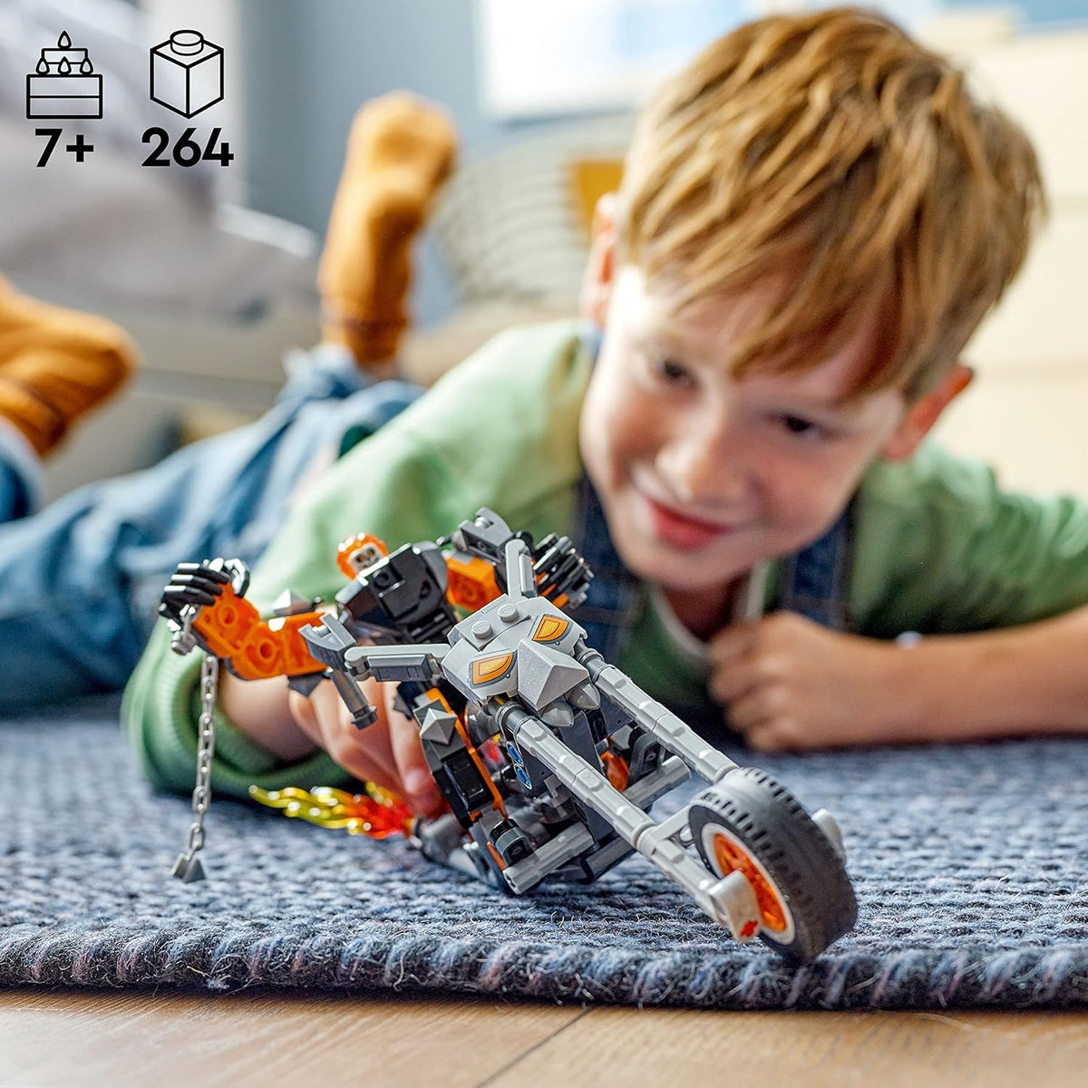 LEGO Marvel Ghost Rider Mech & Bike 76245 - image 2