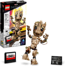 LEGO Marvel I am Groot 76217 Building Toy Set for Kids, Boys, and Girls Ages 10+ - image 1