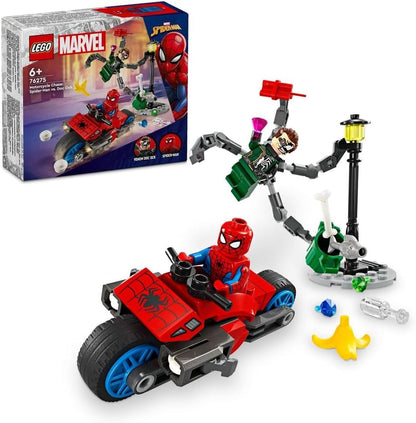 LEGO Marvel Motorcycle Chase: Spider-Man vs. Doc Ock - image 1