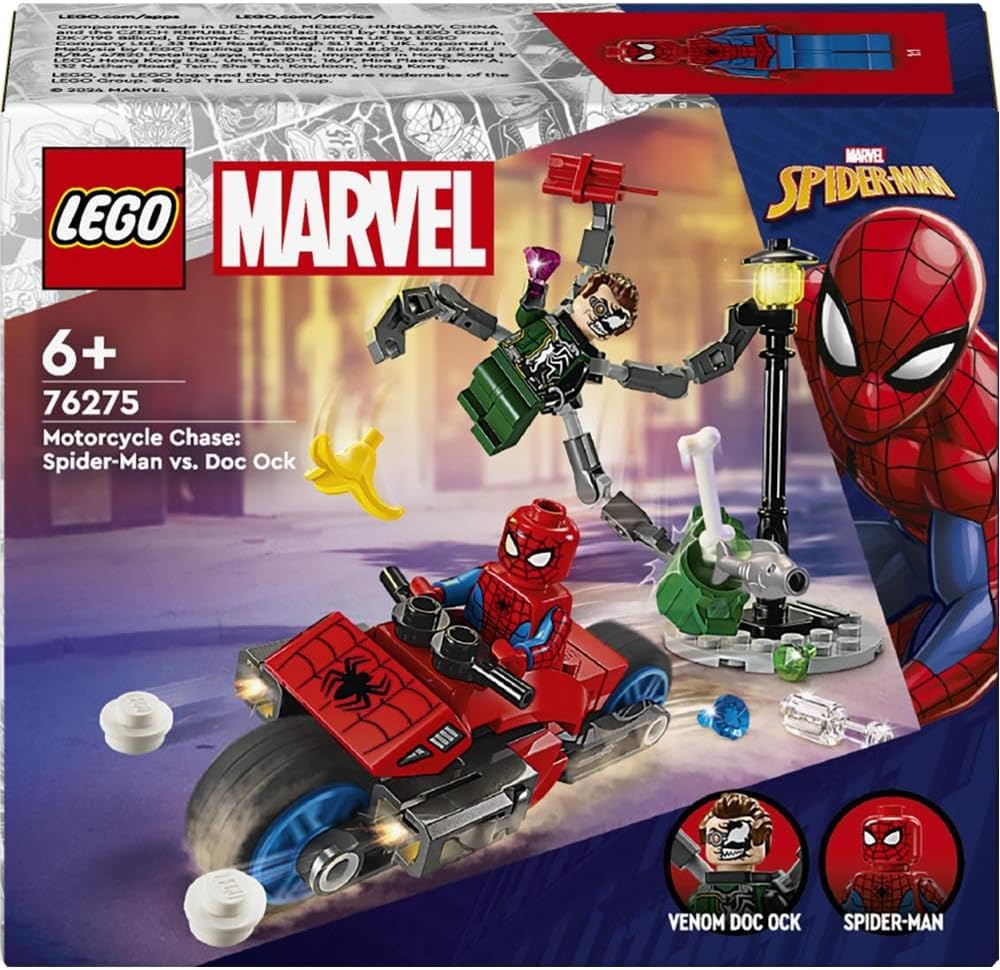 LEGO Marvel Motorcycle Chase: Spider-Man vs. Doc Ock - image 2