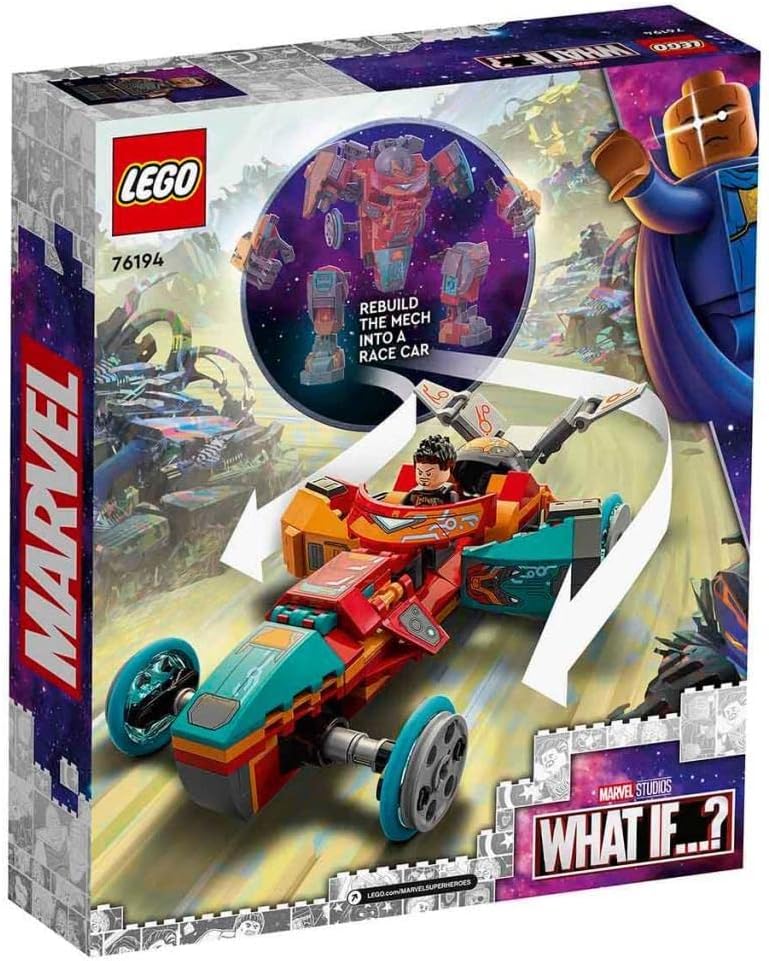 LEGO Marvel Tony Stark’s Sakaarian Iron Man 76194 Building Kit - image 7
