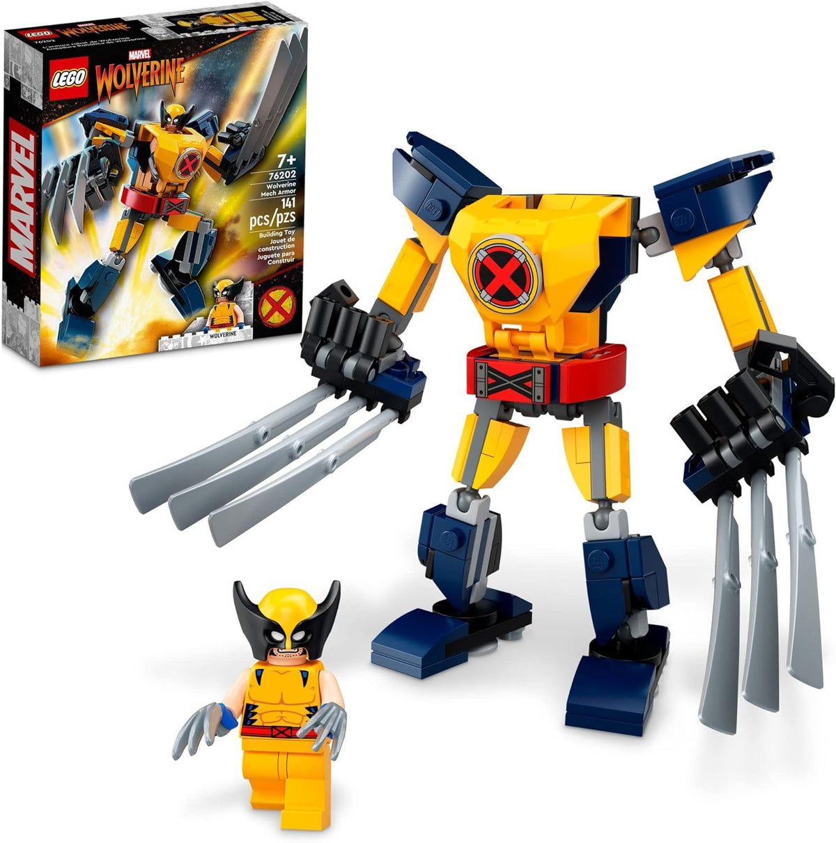 LEGO Marvel Wolverine Mech Armor 76202 Building Kit; Collectible Mech and Minifigure for Wolverine... - image 1